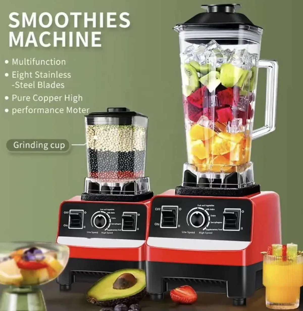 Blender Professionnel 2000W